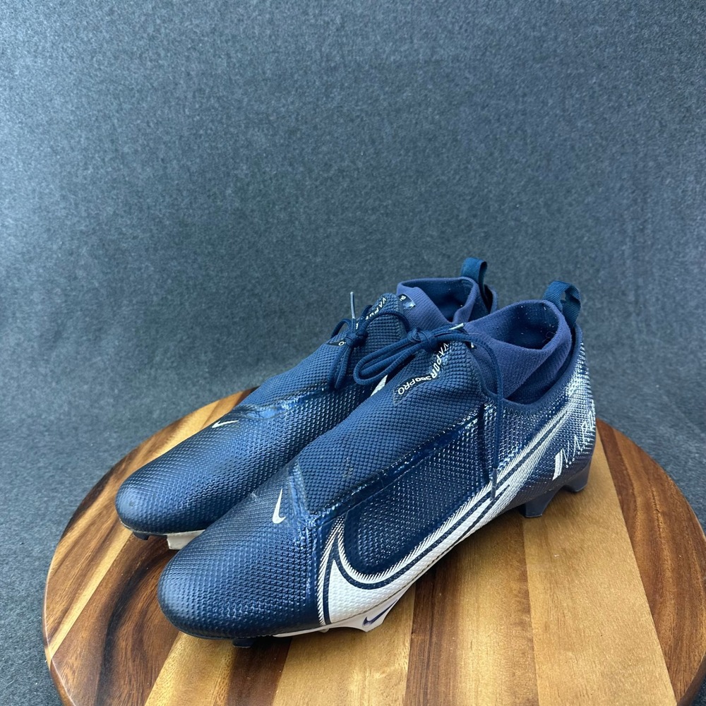 Nike Vapor Edge Pro 360 Football Cleats Mens 14 Navy Blue Spikes AO8277-403 - Picture 6 of 12